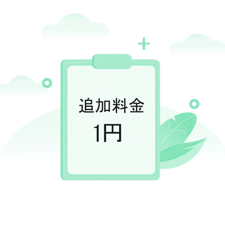 ご注文の追加料金