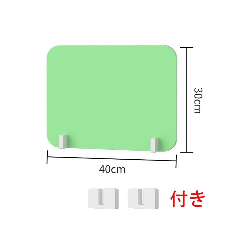 デスクトップパネル　パネル　デスクパネル　PVC木製板パーテーション　卓上パーテーション　　ZZGB-001