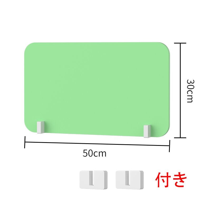 デスクトップパネル　パネル　デスクパネル　PVC木製板パーテーション　卓上パーテーション　　ZZGB-001