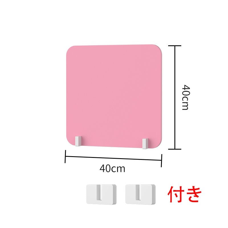 デスクトップパネル　パネル　デスクパネル　PVC木製板パーテーション　卓上パーテーション　　ZZGB-001