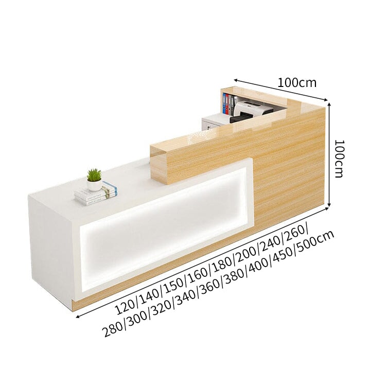 引き出し　キーボードトレイ　バイカラー　上部天板　鏡面仕上げ　受付カウンター　受付台　レジ台　マーブル柄　多色　おしゃれ　上質　カスタマイズ可能　JDT-C048　