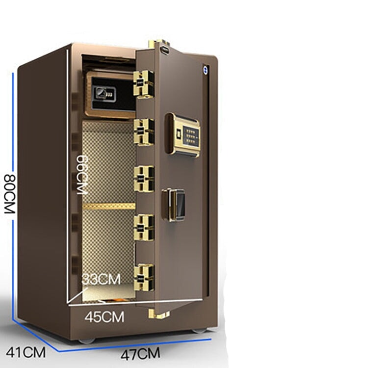 金庫　業務用　防犯金庫　指紋認証　パスワード入力　タッチパネル　WIFI対応　USBポート　スタイリッシュ　ブラック　ブラウン　BXG-M-007
