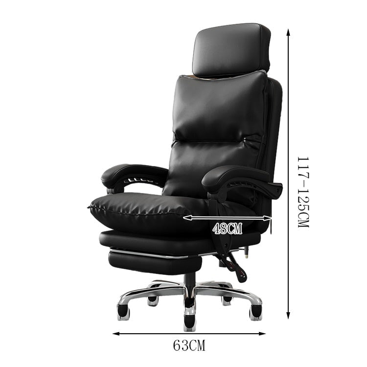 オフィスチェア　ワークチェア　事務椅子　パソコンチェア　人間工学　腰当て　連動式肘掛け　３Ｄヘッドレスト　フットレスト　リクライニング機能　グレー　kaguyasu