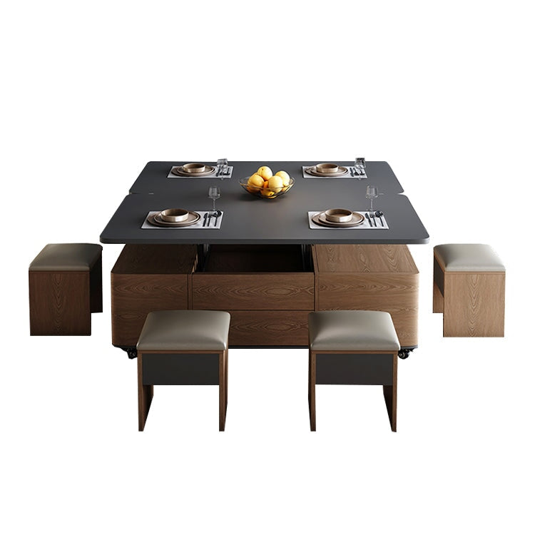 テーブル　ローテーブル　リビングテーブル　木目調　油圧式昇降　R仕上げ　緩衝蝶番付き　引き出し付き　大容量　キャスター付き　手掛けデザイン　シンプルモダン　ホワイト　ナチュラル　CZ-095 - kaguyasu