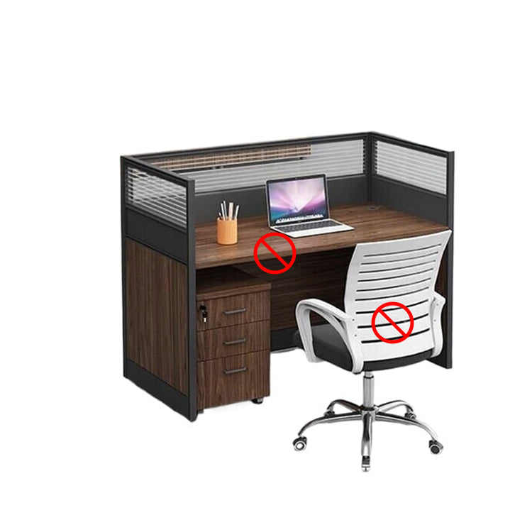 厚い板材　丈夫　チェスト　移動可能　配線穴キャップ　パーティション　デスク　オフィスデスク　事務所用　引き出し　錠付き　シンプル　機能的　ホワイト　ウォールナット　BGZ-K-006