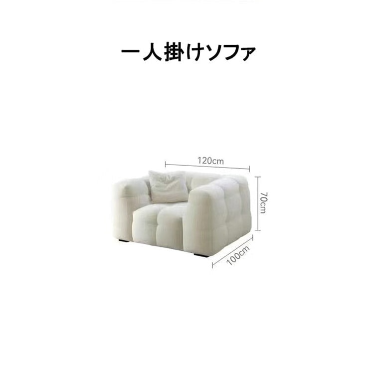 リビングルーム　シンプル　フランス風　ソファー　BSF-K-020