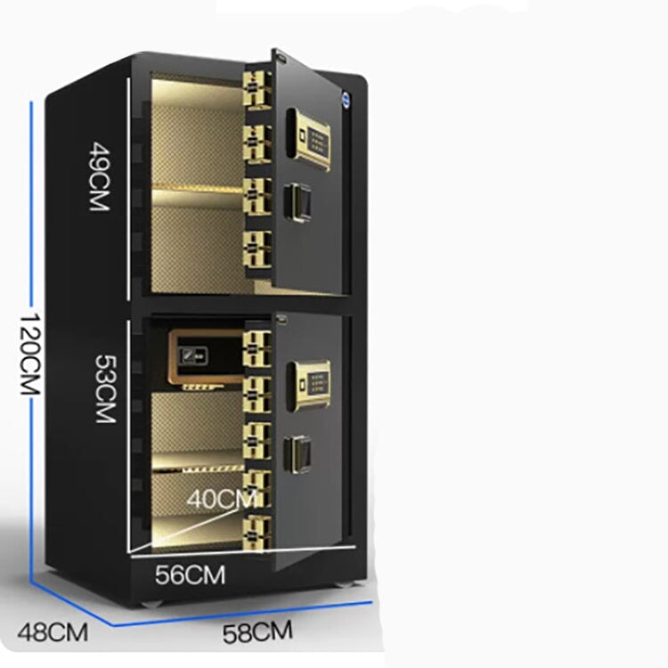 金庫　業務用　防犯金庫　指紋認証　パスワード入力　タッチパネル　WIFI対応　USBポート　スタイリッシュ　ブラック　ブラウン　BXG-M-007