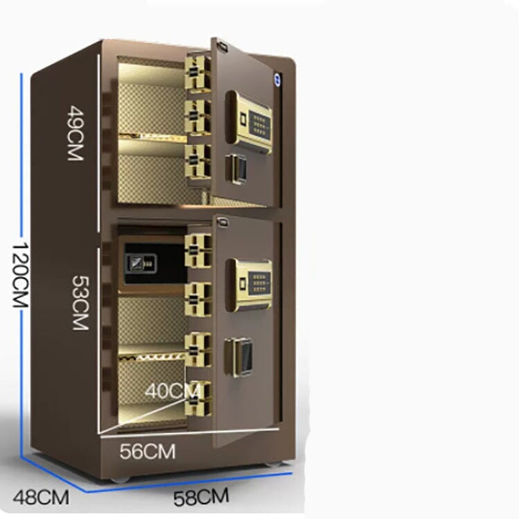 金庫　業務用　防犯金庫　指紋認証　パスワード入力　タッチパネル　WIFI対応　USBポート　スタイリッシュ　ブラック　ブラウン　BXG-M-007