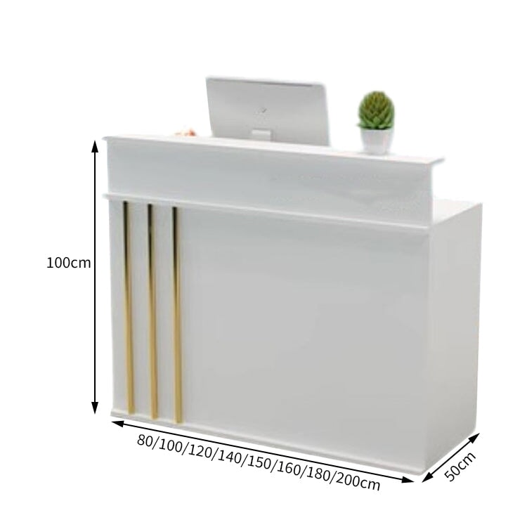 扉収納　鍵付き　業務用　エントランス受付　受付カウンター　オフィス受付カウンター　レセプションデスク　レジカウンター　シンプル　カスタマイズ可能　JDT-T076　
