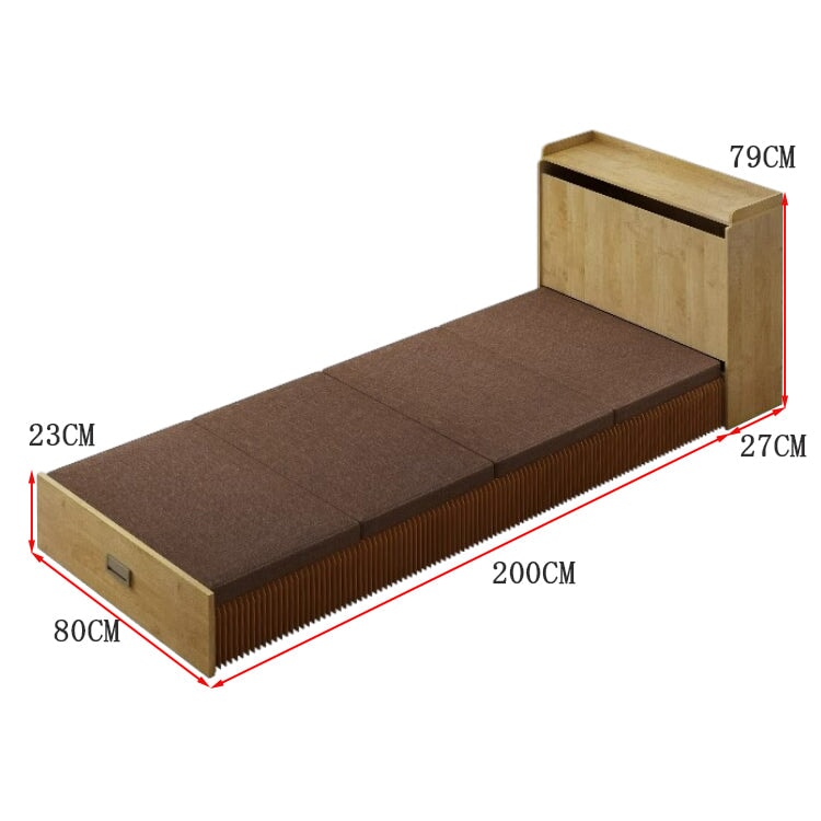 折りたたみベッド シングルベッド ペーパーベッド 紙製ベッド 