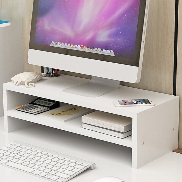 オフィス収納　モニター台　モニタースタンド　パソコンスタンド　ノートPCスタンド　卓上ラック　ZSSN-M-001