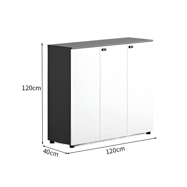 背板付き　安定性　ダイヤル錠　エコ板材　可動棚板　アジャスター　キャビネット　収納キャビネット　大容量　実用　シンプル　ホワイト　ナチュラル　カスタマイズ可能　CWG-K-022