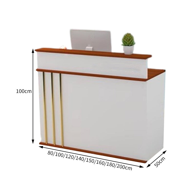 扉収納　鍵付き　業務用　エントランス受付　受付カウンター　オフィス受付カウンター　レセプションデスク　レジカウンター　シンプル　カスタマイズ可能　JDT-T076　