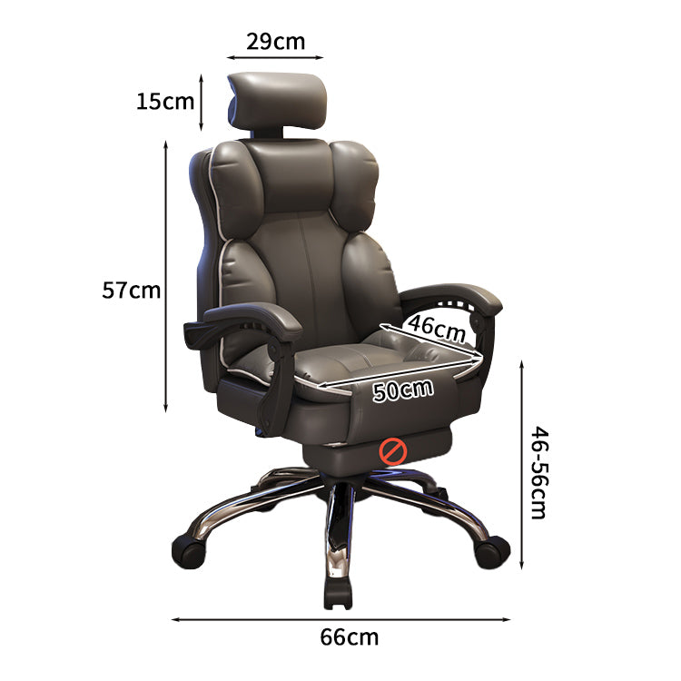 ワークチェア　オフィスチェア　デスクチェア　チェアー　人間工学　ウレタン　ラテックス　PUレザー　ヘッドレスト　BGY-S024