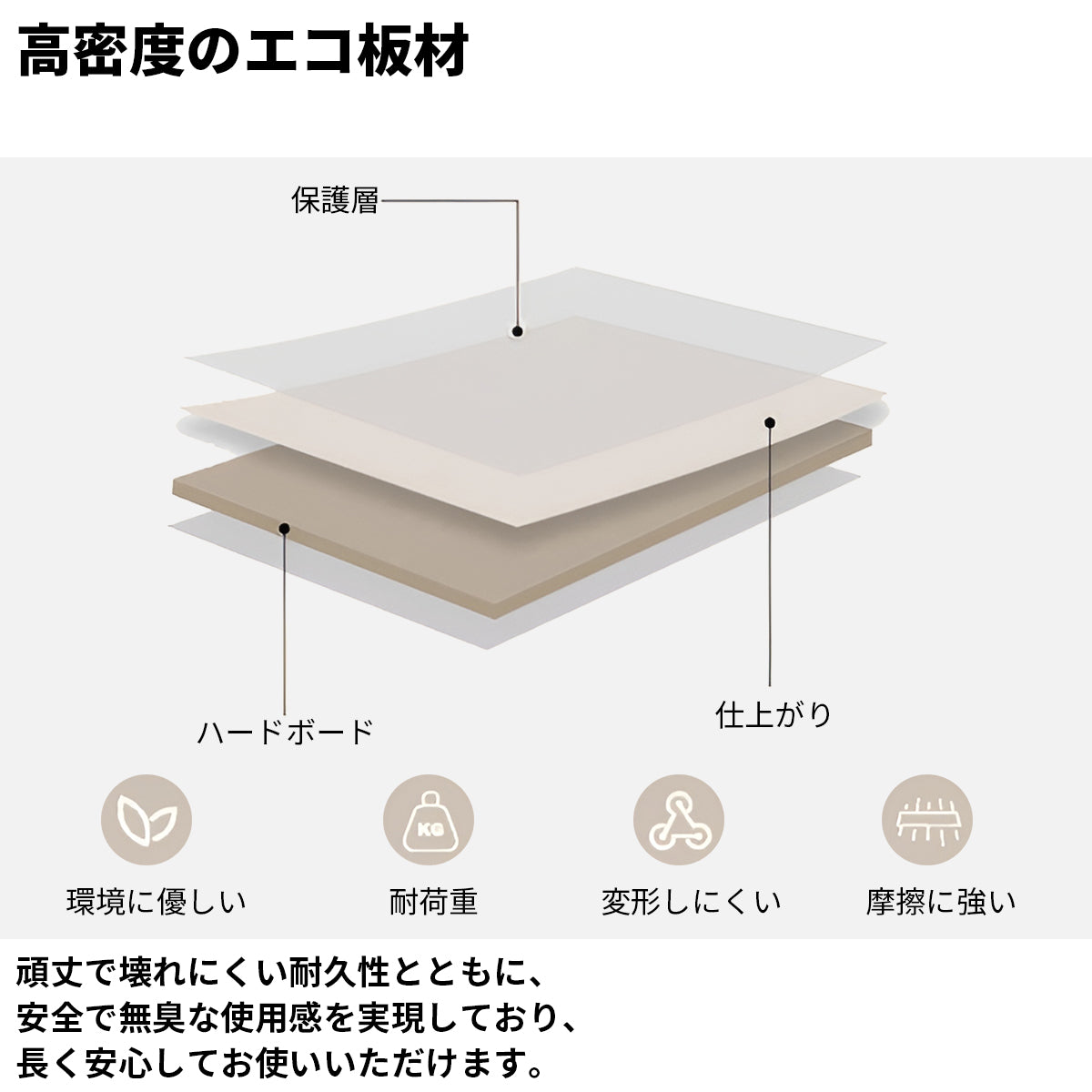 鏡　LEDライト　3段階調光　エコ板材　アイアン脚　安定性　引き出し　収納ラック　木目調　ドレッサー　化粧台　デスク　落ち着き　機能性　使い勝手　ウォールナット　HZT-K034