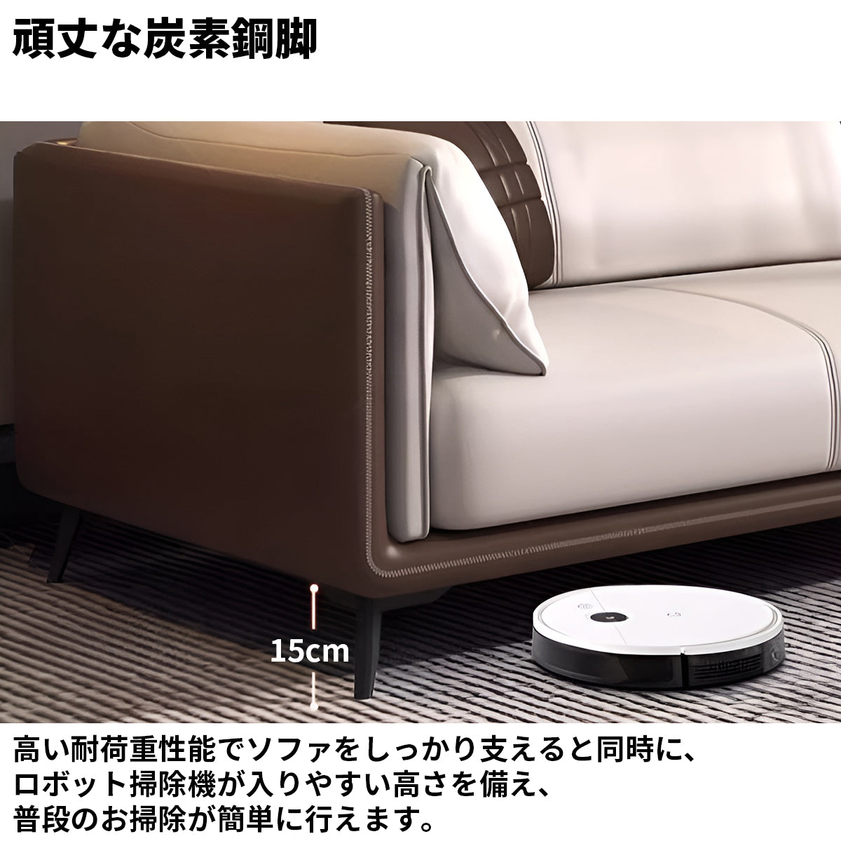 ナッパレザー　高反発ウレタン　柔らか　弾力性　人間工学　天然木フレーム　安定性　広め　ゆとり　ソファ　応接ソファ　穏やか　エレガント　上品　グレー　JDSF-K010