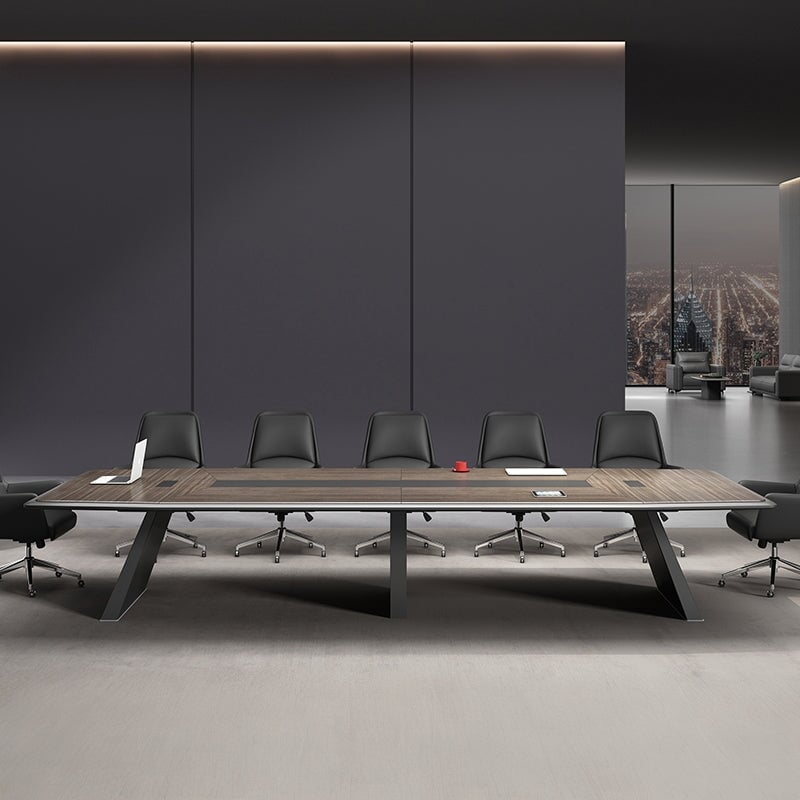 会議テーブル オフィステーブル ウォールナット カスタマイズ可能 HYZ 