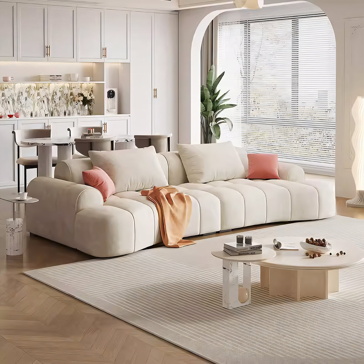 天然木 スエード調生地 ペット爪研ぎ ウレタンフォーム インドアソファ