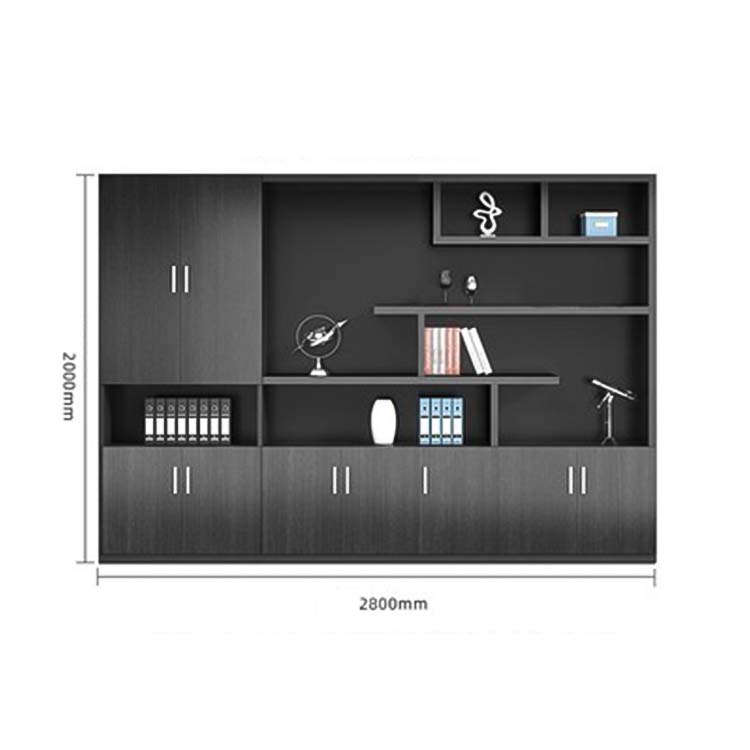 キャビネット　木製書庫  本棚　収納棚　ファイリングキャビネット　オフィス家具 事務所 収納  木製　CWG-046 - kaguyasu