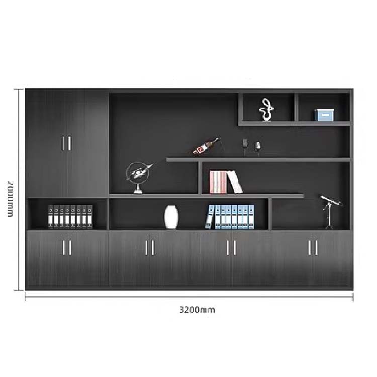 キャビネット　木製書庫  本棚　収納棚　ファイリングキャビネット　オフィス家具 事務所 収納  木製　CWG-046 - kaguyasu