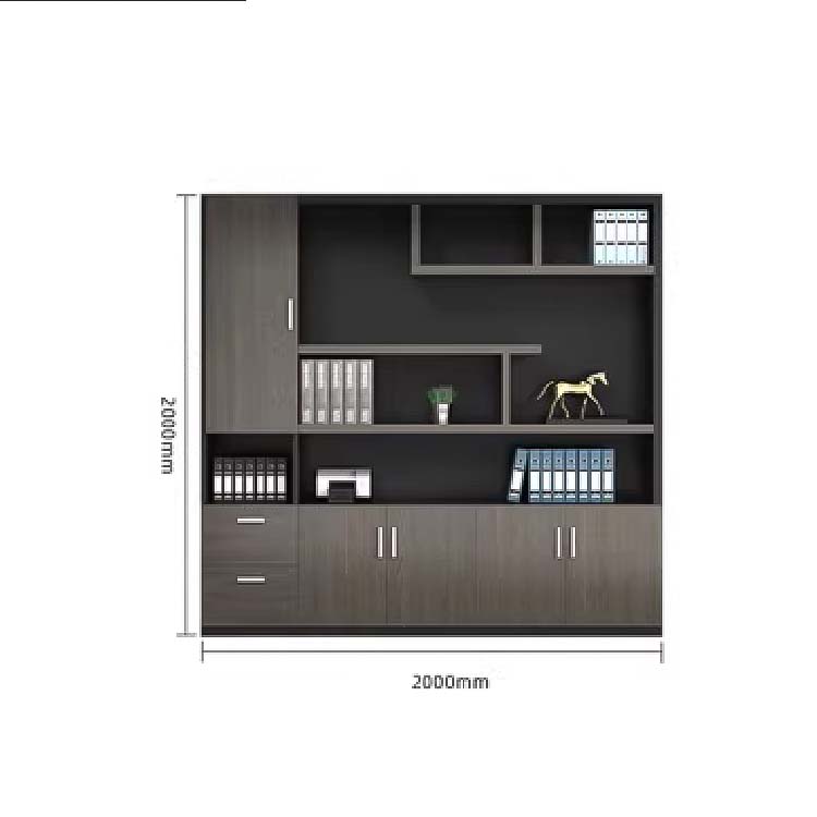 キャビネット　木製書庫  本棚　収納棚　ファイリングキャビネット　オフィス家具 事務所 収納  木製　CWG-046 - kaguyasu