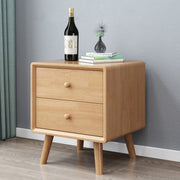 【キャビネット 】サイドテーブル　ナイトテーブル　引き出し付き飾り棚 コンセント おしゃれ kaguyasu