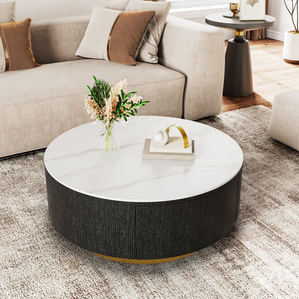 リビングテーブル 木製 引き出し付き 収納　センターテーブル　ローテーブル カグヤス