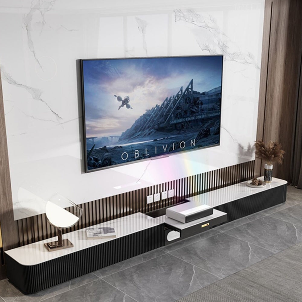 レーザーテレビ適用可能　セラミック天板　マーブル柄　引き出し　大容量　テレビボード　テレビ台　ＴＶボード　上質　おしゃれ　機能的　DSG-K-012 kaguyasu